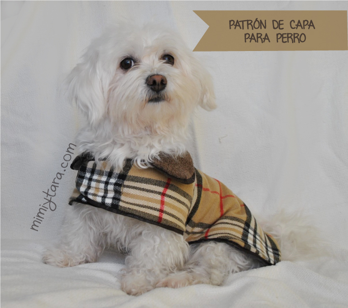 pivote Stevenson Duque Patrón de capa para perro | Mimi y Tara