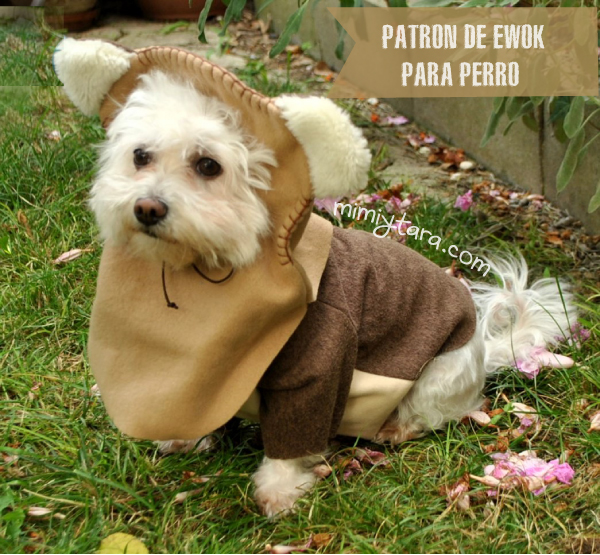 patron de ewok para perro